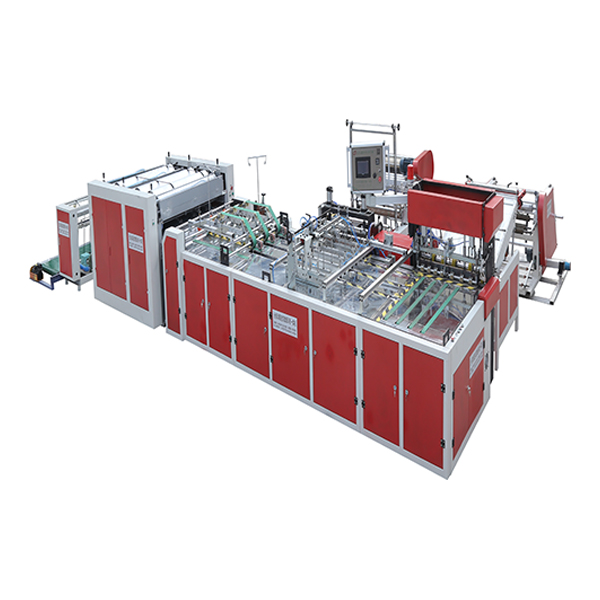 编织袋电动切套缝印收一体机