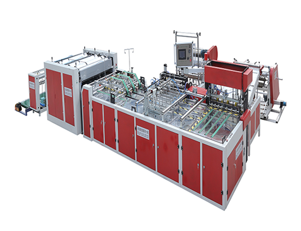 编织袋电动切套缝印收一体机